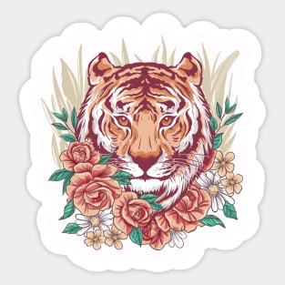 beauty tiger Sticker